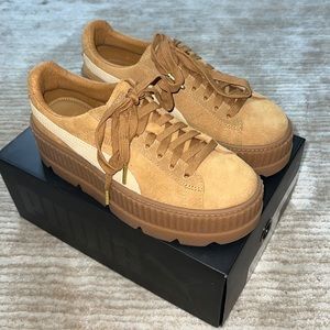 FENTY X PUMA SUEDE CREEPER PLATFORM SNEAKERS